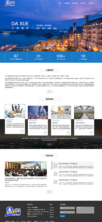 大連網站建設-大雪集團